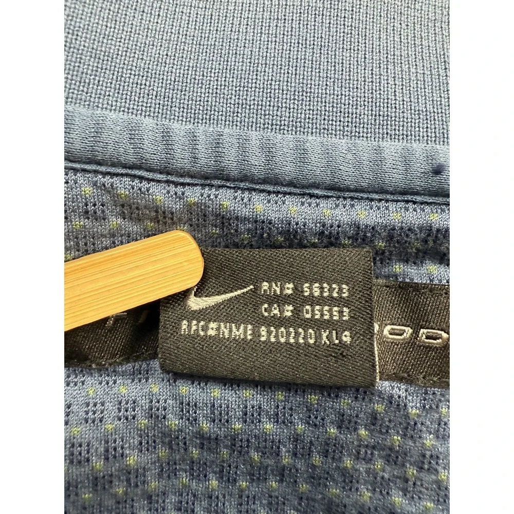 Nike Tiger Woods Polo Shirt Mens 2XL Blue Golf Williams World Challenge Sherwood - Picture 16 of 16